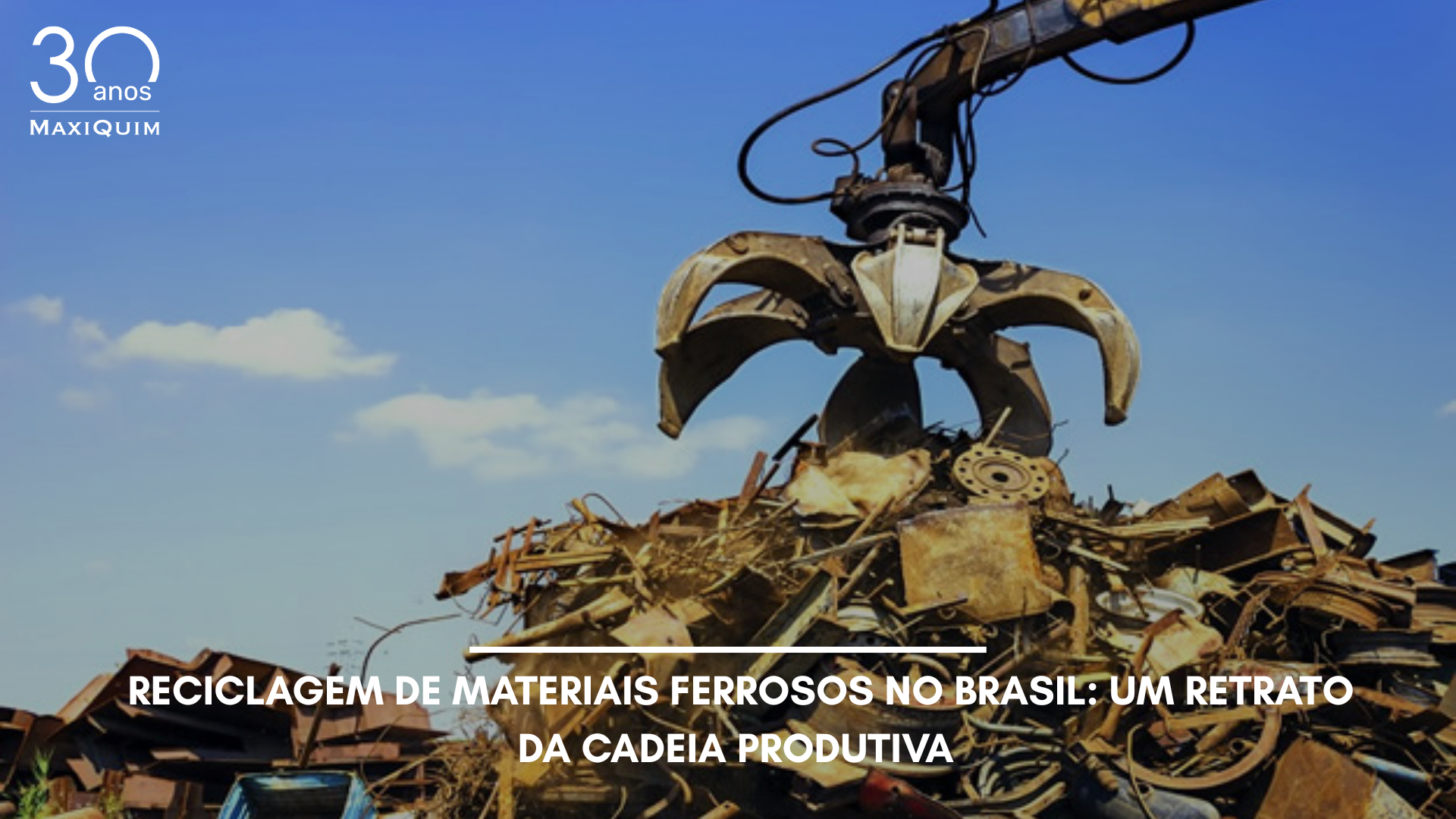 Reciclagem de materiais ferrosos no Brasil: um retrato da cadeia produtiva